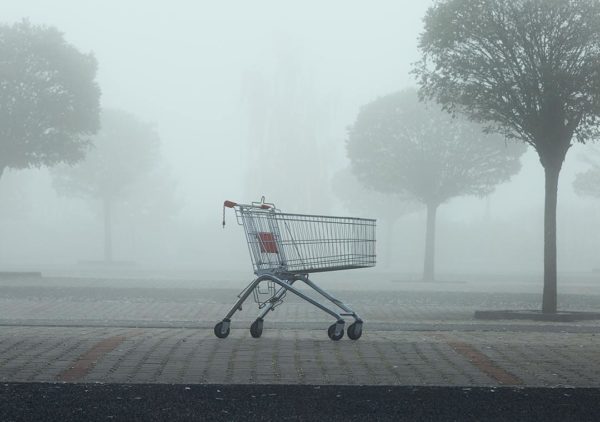 abandoned shopping cart